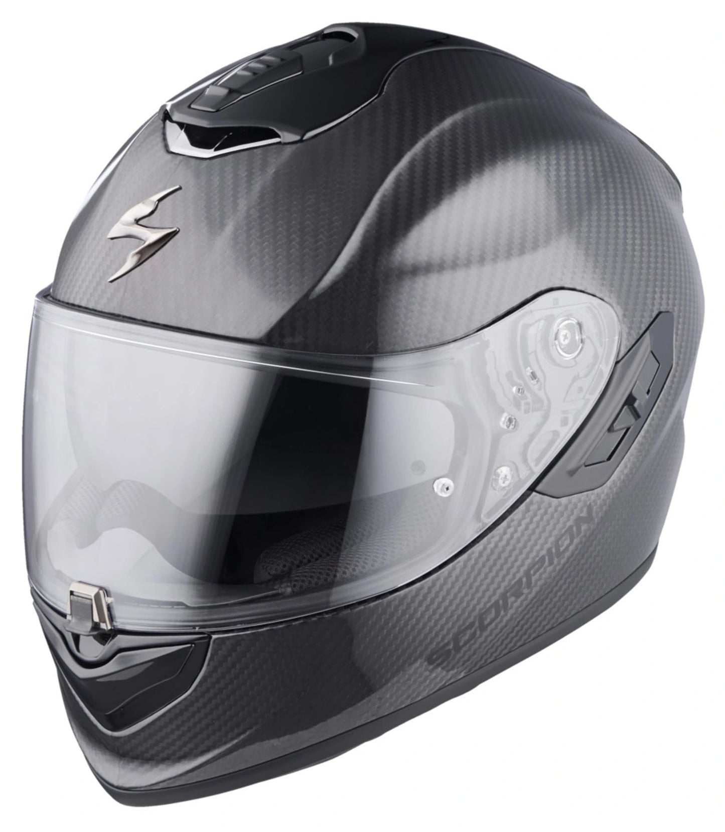 SCORPION EXO-1400 EVO II AIR CARBON Solid matt carbon fiber
