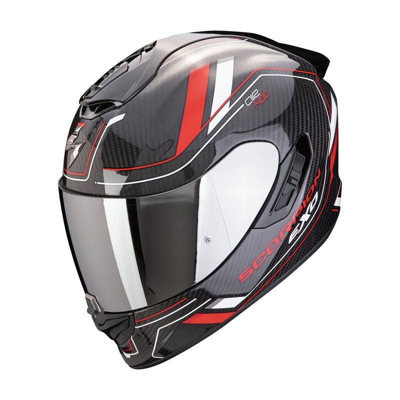 SCORPION EXO-1400 EVO II AIR Carbon Mirage black/red