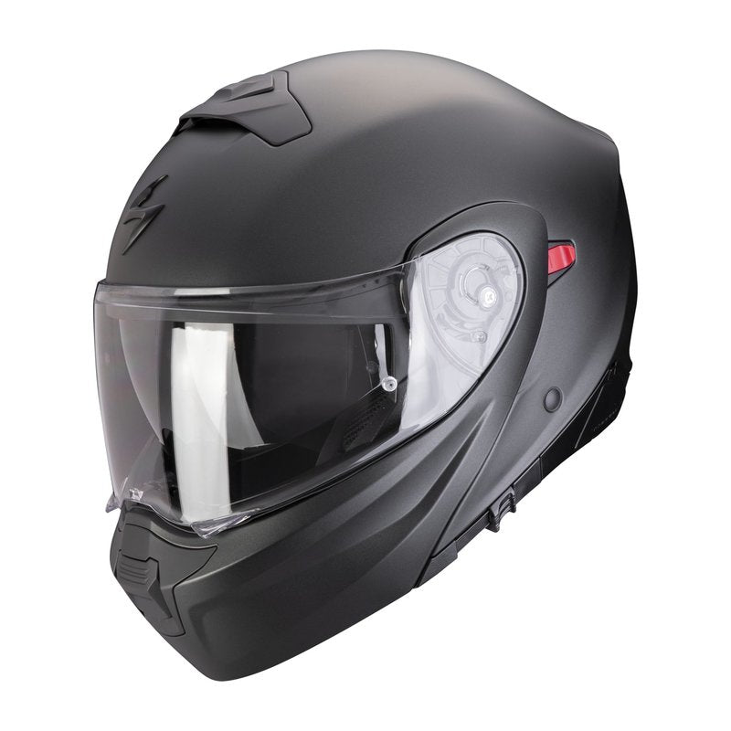 SCORPION EXO-930 EVO Solid Matt Black FlipOp